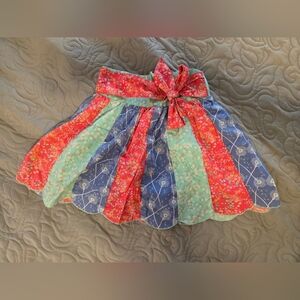 Mitilda Jane Skirt 4T Girls Colorful With Bow